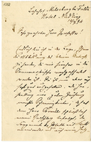 Lettera di  WOLFF