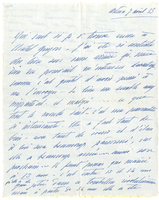 Lettera di  BORGHESE