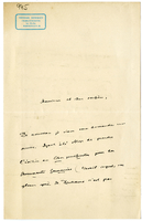 Lettera di  MOMMSEN