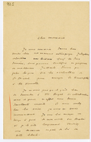 Lettera di  MILLET