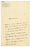 Lettera di  MOMMSEN