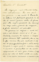 Lettera di  MERCATI