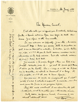 Lettera di  MAYENCE