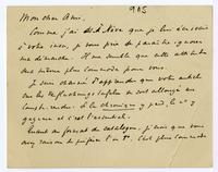 Lettera di  MICHEL