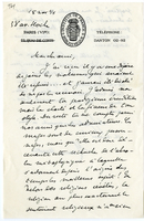 Lettera di  MURET