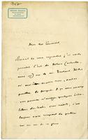 Lettera di  MOMMSEN