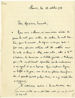 Lettera di  MAYENCE