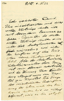 Lettera di  WENDLAND