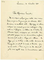 Lettera di  MAYENCE