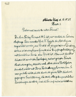 Lettera di  MUNZER