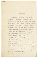 Lettera di  MILLET