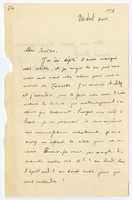 Lettera di  LEVI DELLA VIDA