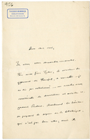 Lettera di  MOMMSEN