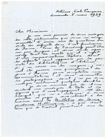 Lettera di  LAMEERE