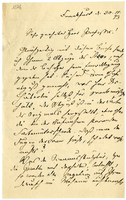 Lettera di  WOLFF