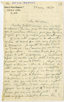 Lettera di  DE JERPHANION