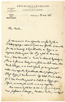 Lettera di  GAGE