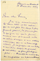 Lettera di  CUMONT