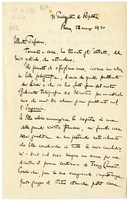 Lettera di  GIGLIOLI