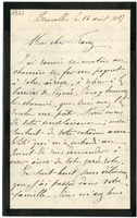 Lettera di  BRIFAUT