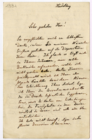 Lettera di  VON DOMASZEWSKI