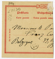 Lettera di  DREXLER