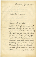 Lettera di  ANTHES