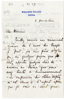 Lettera di  GARDINER