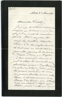 Lettera di  CUMONT