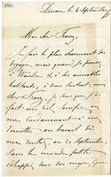 Lettera di  BRIFAUT