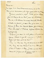 Lettera di  PARMENTIER