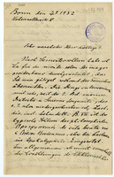 Lettera di  BICKEL