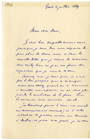 Lettera di  MICHEL