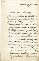 Lettera di  CUMONT