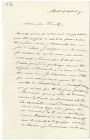 Lettera di  CUMONT