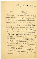 Lettera di  CUMONT