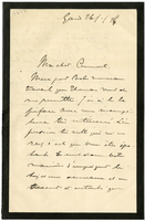 Lettera di  PIRENNE