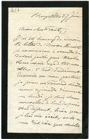 Lettera di  CUMONT