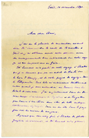 Lettera di  MICHEL